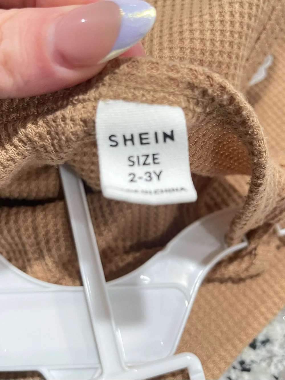 3 Pack Shein Size 2-3T | Waffle-Knit Tank & Short Set - Sage, Blue, Tan
